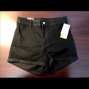 H&M high waisted shorts size 10 NWT